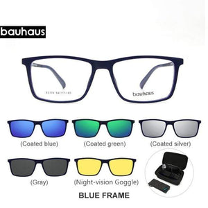 Planet Gates set5 C2 Magnet Sunglasses Clip Mirrored Clip on Magnetic Sunglasses Clip on Glasses Men Polarized Clip Custom Prescription Myopia