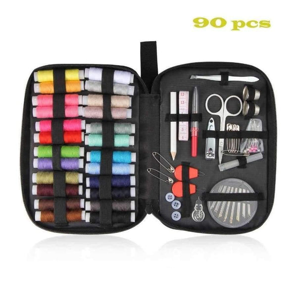 Planet Gates Sewing Box Multi-function Travel Sewing Kit Needle Thread Threader Tape Scissor Storage Bag Sewing Set 25/90/94 pcs