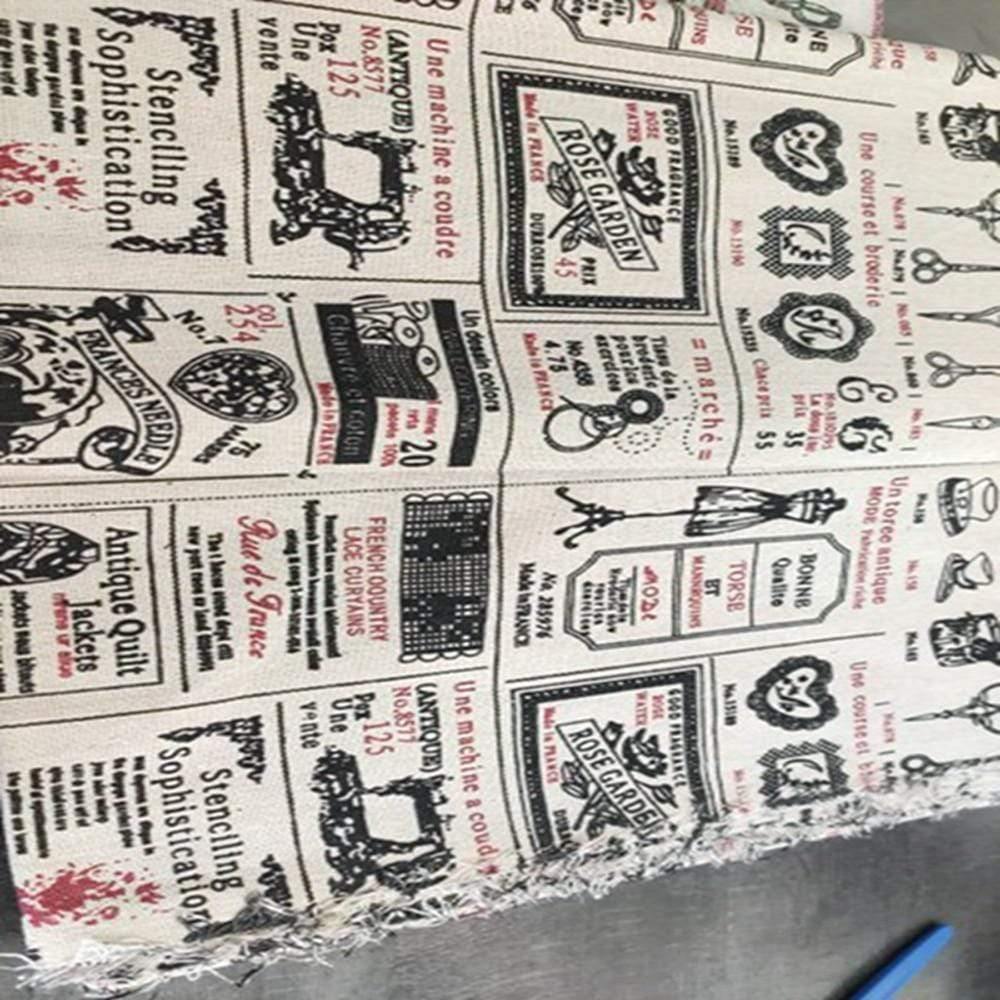 Planet Gates Sewing Material Tissu Cartoon Drawing Tablecloth Pillow Bag Curtain Cushion TERAMILA Home Textile Cotton Linen Fabric