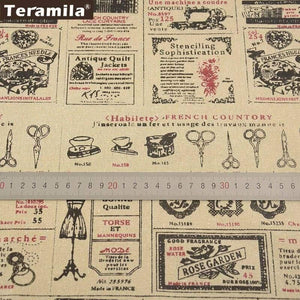 Planet Gates Sewing Material Tissu Cartoon Drawing Tablecloth Pillow Bag Curtain Cushion TERAMILA Home Textile Cotton Linen Fabric