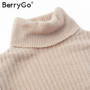 Planet Gates Sexy backless cross knitted sweater Women turtleneck batwing sleeve 2018 Autumn winter casual loose pullover jumper