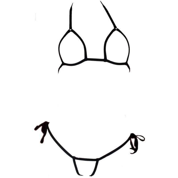 Planet Gates Sexy Bandage Mini Micro Exotic Bikini Bra + G-strings Thongs Open Crotch Erotic Lingerie Underwear Sets Plus Size