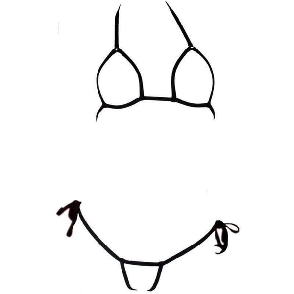 Planet Gates Sexy Bandage Mini Micro Exotic Bikini Bra + G-strings Thongs Open Crotch Erotic Lingerie Underwear Sets Plus Size