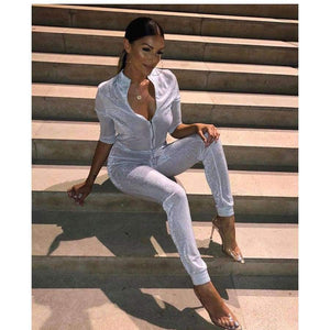 Planet Gates Sexy Jumpsuit Silver Sequin Jumpsuits For Women 2018 Long Pants Body Mujer Rompers Womens Jumpsuit Overalls Playsuit New