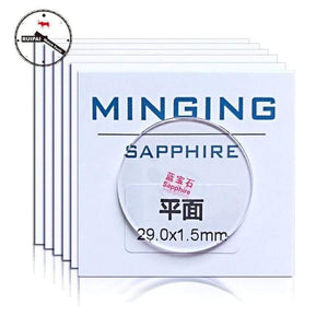 Planet Gates SF-150 1.5mm Sapphire Cyrstal Watch Glass 35mm 35.5mm 36mm 36.5mm 37mm 37.5mm Sapphire Watch Glass for Lady Watch