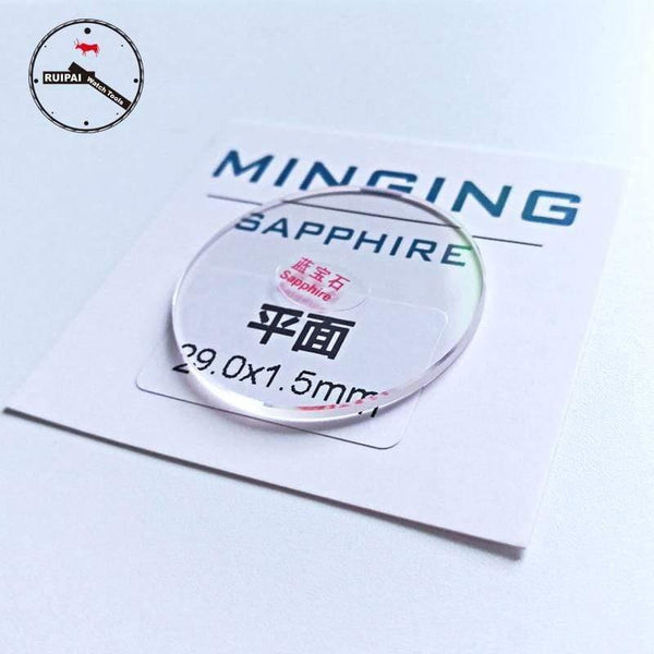Planet Gates SF-150 1.5mm Sapphire Cyrstal Watch Glass 35mm 35.5mm 36mm 36.5mm 37mm 37.5mm Sapphire Watch Glass for Lady Watch