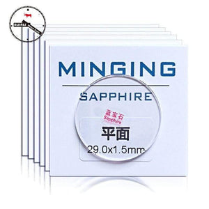 Planet Gates SF-150 1.5mm Sapphire Cyrstal Watch Glass 35mm 35.5mm 36mm 36.5mm 37mm 37.5mm Sapphire Watch Glass for Lady Watch