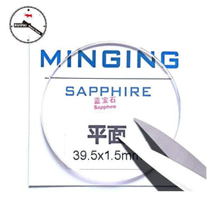 Planet Gates SF-150 1.5mm Sapphire Cyrstal Watch Glass 35mm 35.5mm 36mm 36.5mm 37mm 37.5mm Sapphire Watch Glass for Lady Watch