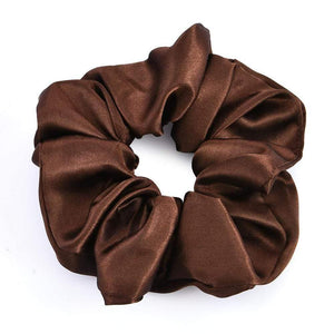 Women Satin Silk Hair Tie Elastic Scrunchies Ponytail Holder Hair Rope Rings New Christmas Hair Accessories
