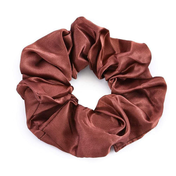 Women Satin Silk Hair Tie Elastic Scrunchies Ponytail Holder Hair Rope Rings New Christmas Hair Accessories