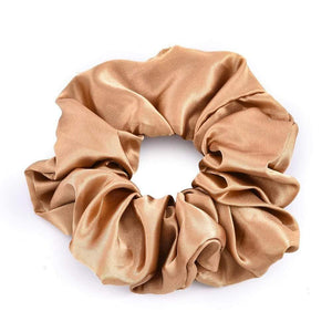 Women Satin Silk Hair Tie Elastic Scrunchies Ponytail Holder Hair Rope Rings New Christmas Hair Accessories