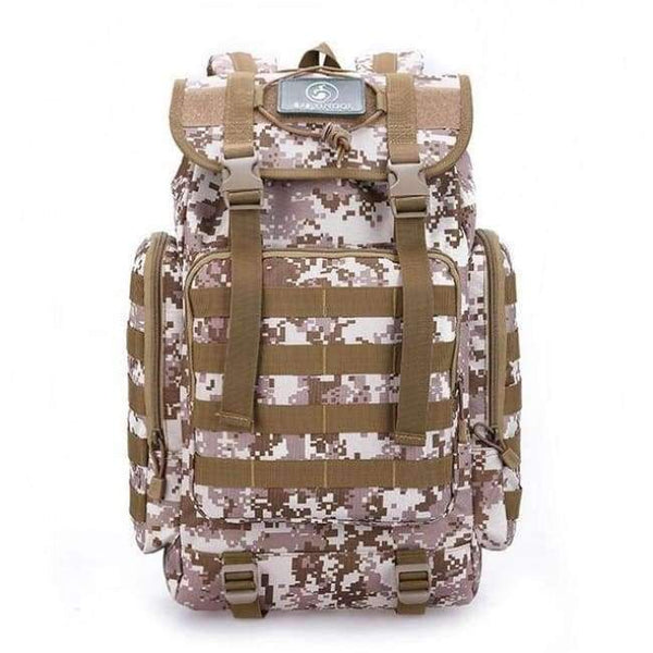 Planet Gates SHAMA SHUMA / 50 - 70L Military Tactical Backpack Army Molle Waterproof Sports Bag Climbing Rucksack for Outdoor Hiking Camping Hunting Backpacks