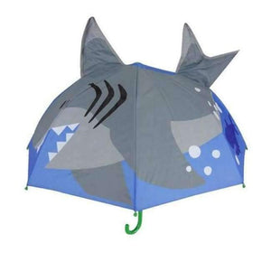 Planet Gates shark Cartoon Children Umbrella animation creative  long-handled 3D ear modeling kids umbrella For boys girls