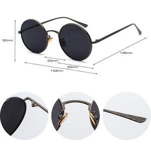 Planet Gates SHAUNA Super Round Women Sunglasses Brand Designer Fashion Men Dark Green Lens Shades UV400