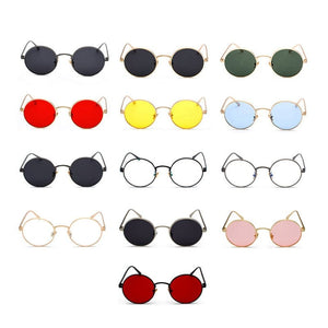 Planet Gates SHAUNA Super Round Women Sunglasses Brand Designer Fashion Men Dark Green Lens Shades UV400