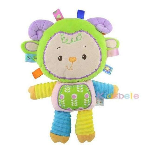 Planet Gates Sheep Baby Appease Toys Ring Bell Squeaky Sound Educational Toys Soft Plush Rattles Mobiles Toys For Girls Christmas Gift