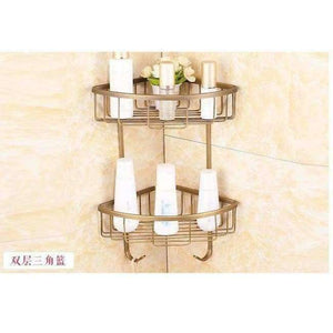 Planet Gates shelf Antique Carved Bathroom Hardware Sets Solid Brass European Bathroom Accessories Set Brushed Bathroom Products (shelf/towel Rack)