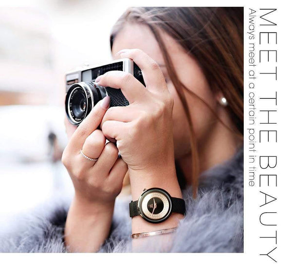 Planet Gates Shengke Women Watches Women Fashion Clock Vintage Design Ladies Watch Luxury Brand Classical Gold Metal Slice Zegarek Damski