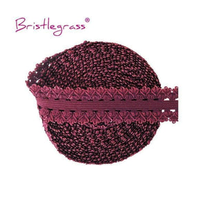 Planet Gates Sherry 5 Yard 3/4" 20mm Picot Loop Crown Frilly Lace Trim Elastics Spandex Bands Hair Tie Headband Tutu Dress Sewing Craft