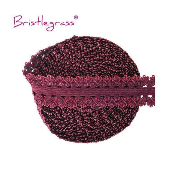 Planet Gates Sherry 5 Yard 3/4" 20mm Picot Loop Crown Frilly Lace Trim Elastics Spandex Bands Hair Tie Headband Tutu Dress Sewing Craft