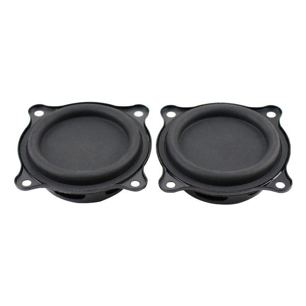 SHEVCHENKO 2.5Inch 65.5mm Bass Radiator Passive Radiator Speaker Bass Vibration Rubber Edge Low Range Subwoofer DIY 2pcs