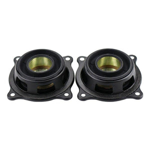SHEVCHENKO 2.5Inch 65.5mm Bass Radiator Passive Radiator Speaker Bass Vibration Rubber Edge Low Range Subwoofer DIY 2pcs
