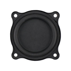SHEVCHENKO 2.5Inch 65.5mm Bass Radiator Passive Radiator Speaker Bass Vibration Rubber Edge Low Range Subwoofer DIY 2pcs