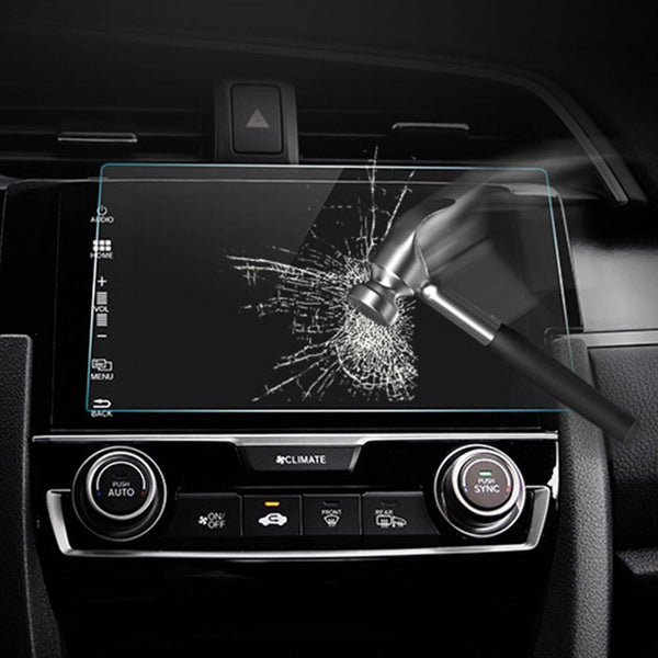 Planet Gates Shield Tempered Glass Premium 150x90mm 9H Hardness for Car GPS Guard