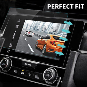 Planet Gates Shield Tempered Glass Premium 150x90mm 9H Hardness for Car GPS Guard