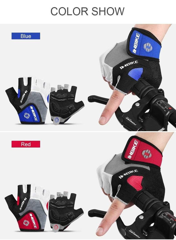 Planet Gates Shockproof GEL Pad Cycling Gloves Half Finger Sport Gloves Men Women Summer Bicycle Gym Fitness Gloves MTB Bike Gloves