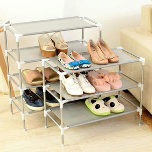 Planet Gates Shoe Cabinet Non-woven Shoes Racks Storage Large Capacity Home Furniture DIY Simple 5 layers Free Shipping