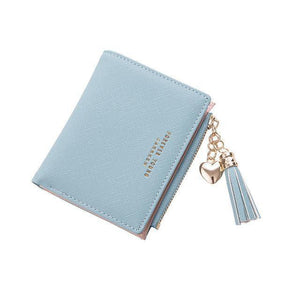 Planet Gates short blue Wallet Female For Coins Cute Wallet Women Long Leather Women Wallets Zipper Purses Portefeuille Wallet Female Purse Clutch