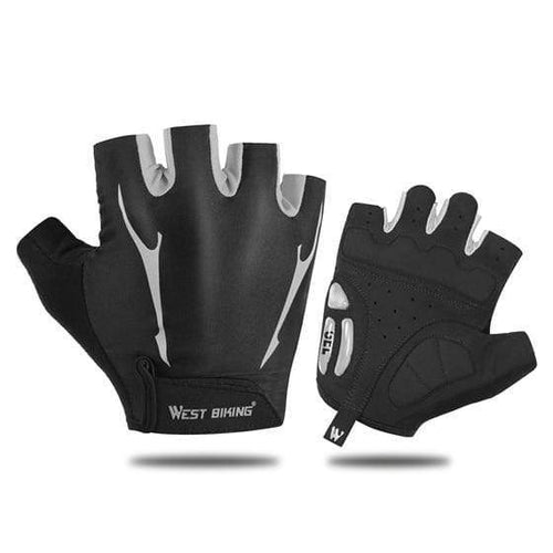 Planet Gates Short Gray / XL Cycling Gloves Men Women Sports Full Finger GEL Bike Gloves Touch Screen Windproof Warm MTB Road Bicycle Gloves