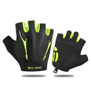 Planet Gates Short Green / XXL Cycling Gloves Men Women Sports Full Finger GEL Bike Gloves Touch Screen Windproof Warm MTB Road Bicycle Gloves