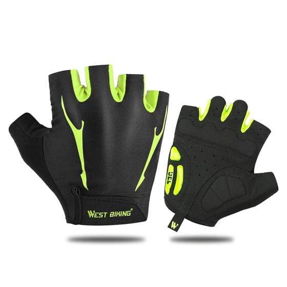 Planet Gates Short Green / XXL Cycling Gloves Men Women Sports Full Finger GEL Bike Gloves Touch Screen Windproof Warm MTB Road Bicycle Gloves
