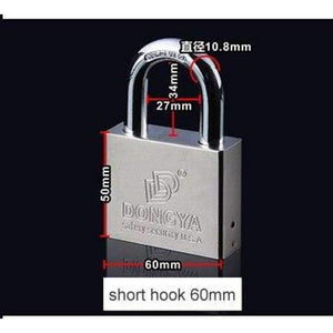 Planet Gates short hook 60MM Short/long hook padlock,Anti-theft, Anti-rain, High resistance to rust, safety security,master key,copper cylinder,home hardware