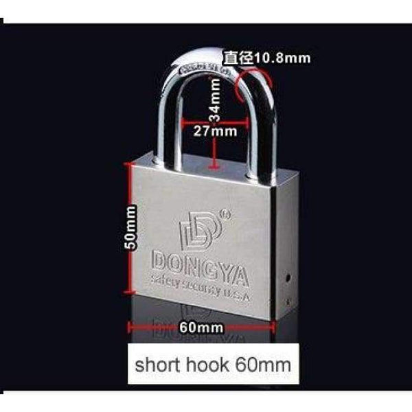 Planet Gates short hook 60MM Short/long hook padlock,Anti-theft, Anti-rain, High resistance to rust, safety security,master key,copper cylinder,home hardware