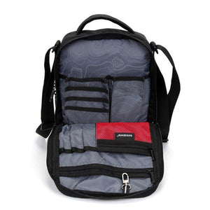 Planet Gates Shoulder Bag Leisure Briefcase Small Messenger Bag for 9.7" 11"Tablets and Documents Men's Black Handbag crossbody bag