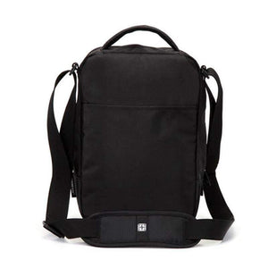 Planet Gates Shoulder Bag Leisure Briefcase Small Messenger Bag for 9.7" 11"Tablets and Documents Men's Black Handbag crossbody bag