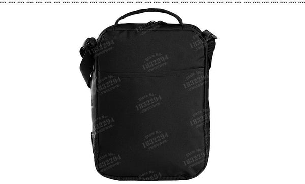 Planet Gates Shoulder Bag Small Messenger Bag for Tablets and Documents Men's Black Handbag 11-inch Crossbody Bags for students