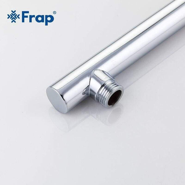 Planet Gates Shower Arm Shower Head Concealed Wall Mounted Fixed Pipe Shower Holder Cylindrical Chrome Shower Rail Y81020