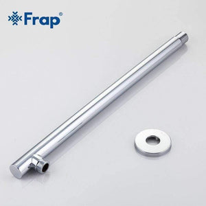 Planet Gates Shower Arm Shower Head Concealed Wall Mounted Fixed Pipe Shower Holder Cylindrical Chrome Shower Rail Y81020