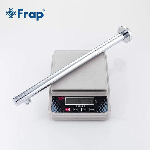 Planet Gates Shower Arm Shower Head Concealed Wall Mounted Fixed Pipe Shower Holder Cylindrical Chrome Shower Rail Y81020