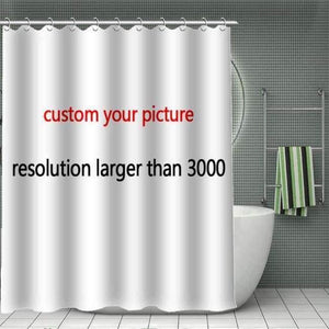 Planet Gates Shower Curtain / 150x180cm Spa stones, Bamboo Shower Curtain Modern Polyester Fabric Custom bath curtain Bathroom Products With Hook 3d Waterproof
