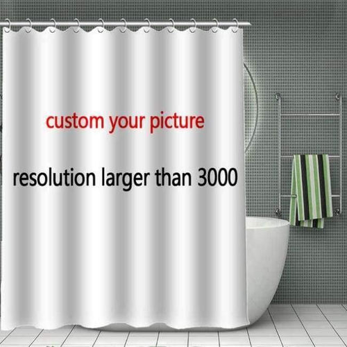 Planet Gates Shower Curtain / 150x180cm Spa stones, Bamboo Shower Curtain Modern Polyester Fabric Custom bath curtain Bathroom Products With Hook 3d Waterproof