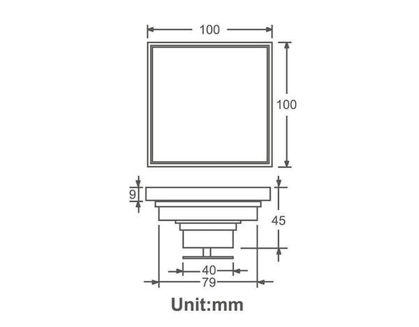 Planet Gates Shower Drains 10*10cm Bath Drains Strainer Hair Antique Brass Flower Carved Bathroom Floor Drain Waste Grate Drain Y38067