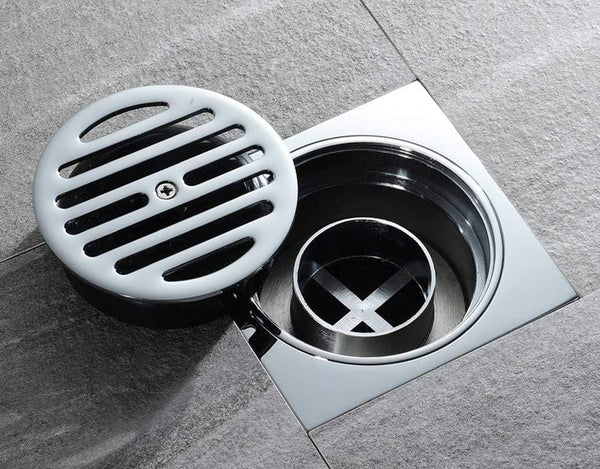 Planet Gates Shower Floor Drain Waste Drainer Bathroom Kitchen Cover Hair Shower Catcher Clean Strainer Y38103 (Y38103)