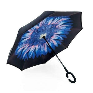 Planet Gates shuizhu Reverse Folding Double Layer Inverted Umbrella Self Stand rain/sun women/men high quality 2017 Child dropshipping