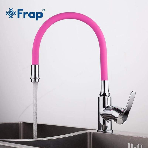 Planet Gates Silica Gel Nose Any Direction Rotating Kitchen Faucet Cold and Hot Water Mixer Torneira Cozinha Single Handle Tap F4353