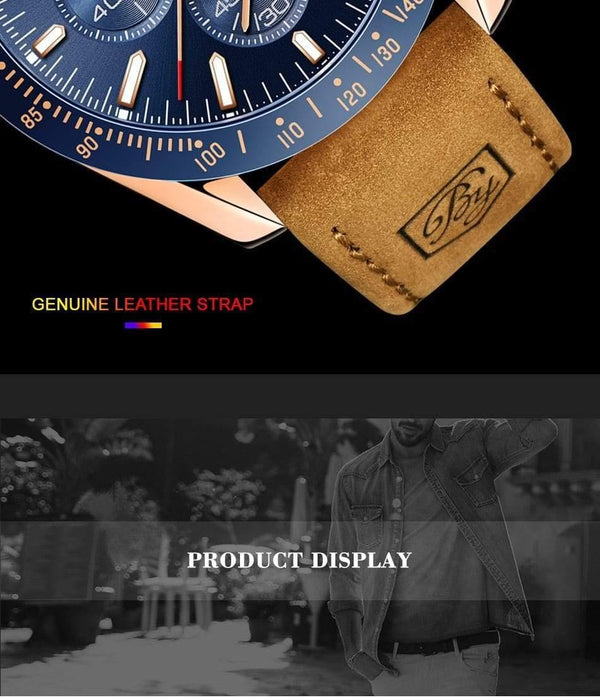 Planet Gates Silicone Gold Blue B Men Watches Brand Luxury Silicone Strap Waterproof Sport Quartz Chronograph Military Watch Men Clock Relogio Masculino